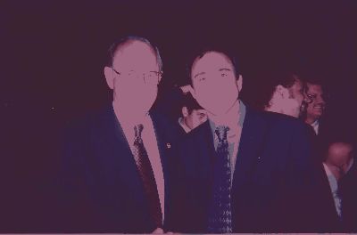 Sample and Green Fonte at after party in Hahn Plaza outside Bovard auditorium at USC.jpg